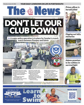 Cover of Portsmouth News