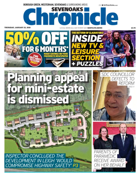 Cover of Sevenoaks Chronicle