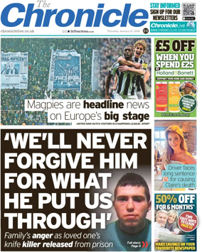 Cover of The Chronicle (UK)