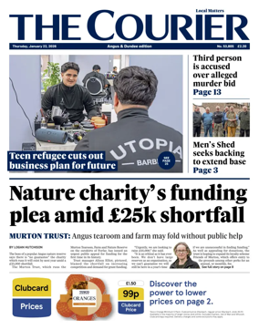 Cover of The Courier & Advertiser (Angus and Dundee)