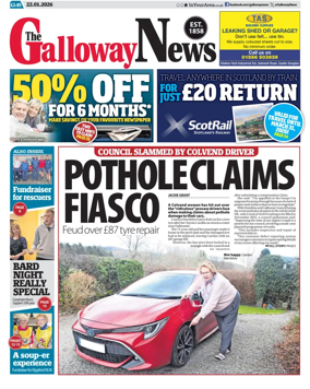 Cover of The Galloway News