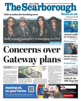 Cover of The Scarborough News