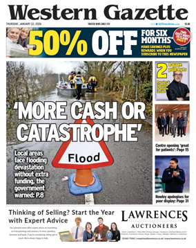 Cover of Western Gazette