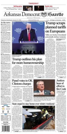 Cover of Arkansas Democrat-Gazette