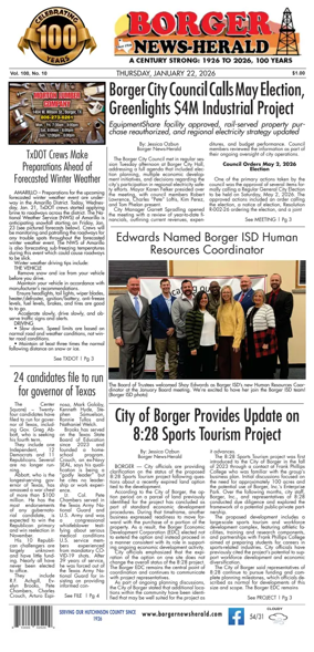 Cover of Borger News-Herald