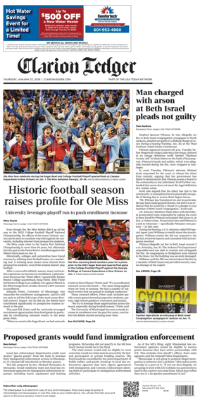 Cover of Clarion Ledger