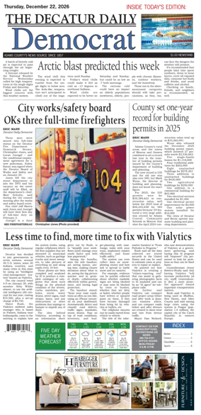 Cover of The Decatur Daily Democrat