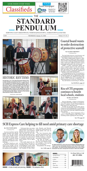 Cover of East Greenwich Pendulum