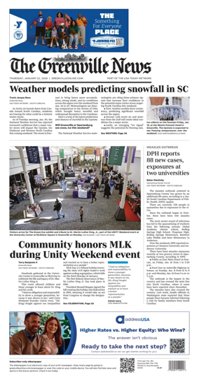 Cover of The Greenville News