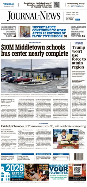 Cover of Hamilton Journal News