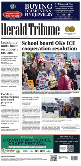 Cover of Herald-Tribune