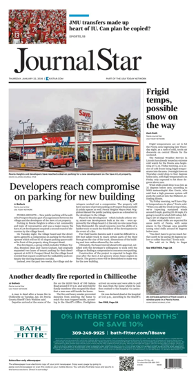 Cover of Journal Star (Peoria)