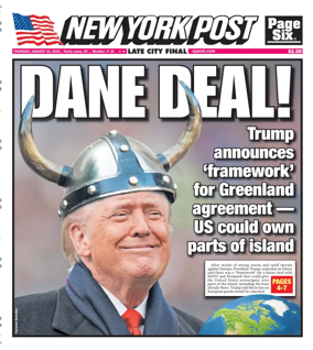 Cover of New York Post