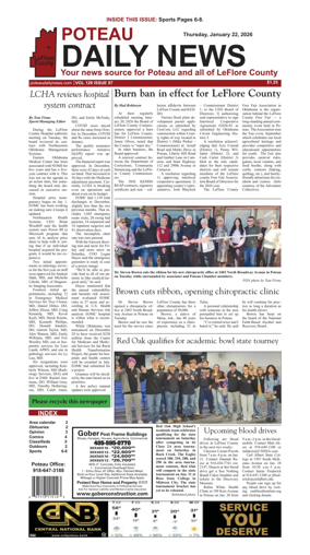 Cover of Poteau Daily News