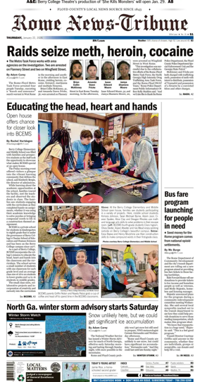 Cover of Rome News-Tribune