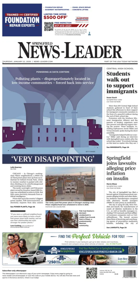 Cover of Springfield News-Leader