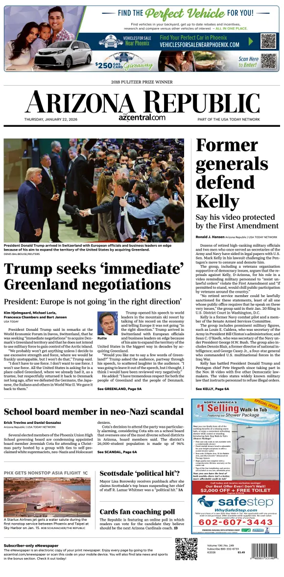 Cover of The Arizona Republic