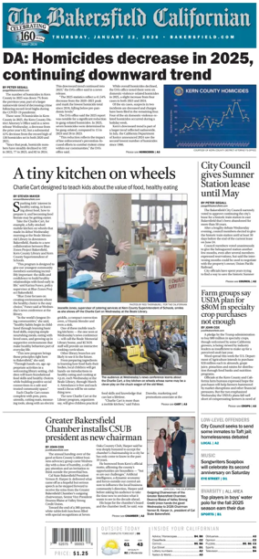 Cover of The Bakersfield Californian