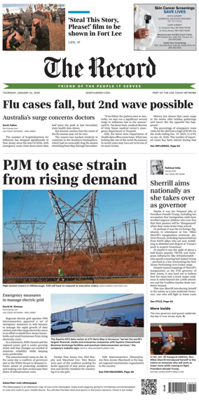 Cover of The Bergen Record