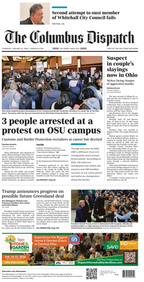 Cover of The Columbus Dispatch