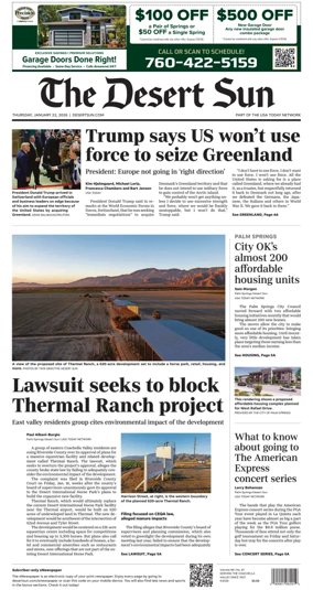 Cover of The Desert Sun