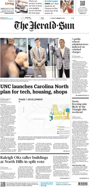 Cover of The Herald Sun