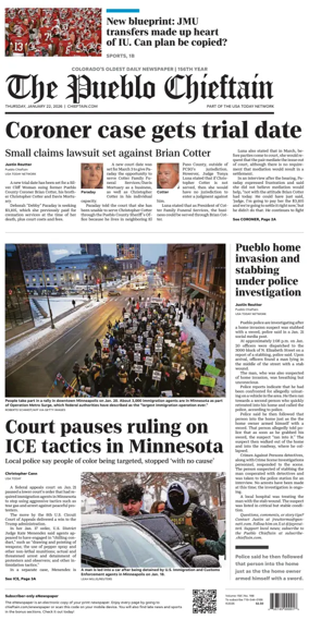 Cover of The Pueblo Chieftain