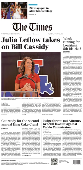 Cover of The Times (Shreveport)