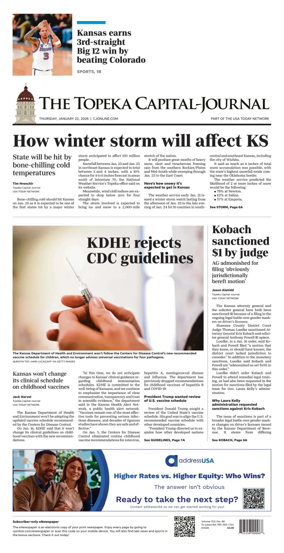 Cover of The Topeka Capital-Journal