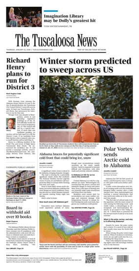 Cover of The Tuscaloosa News