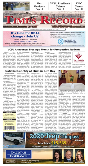 Cover of Valley City Times-Record