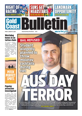 Cover of The Gold Coast Bulletin