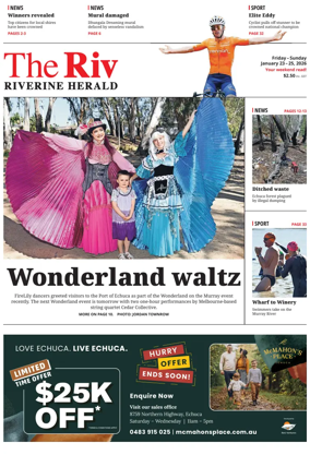 Cover of The Riverine Herald