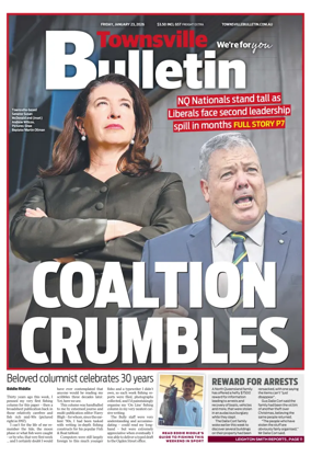 Cover of Townsville Bulletin