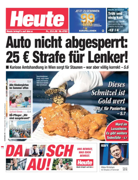 Cover of Heute - Oberosterreich Ausgabe