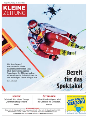 Cover of Kleine Zeitung Kaernten