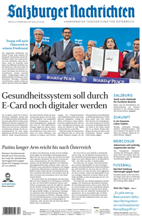 Cover of Salzburger Nachrichten