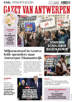 Cover of Gazet van Antwerpen Stad en Rand