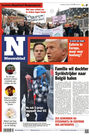 Cover of Het Nieuwsblad