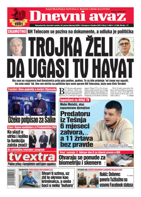 Cover of Dnevni avaz