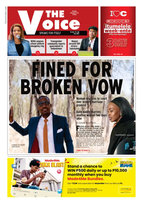 Cover of The Voice (Botswana)