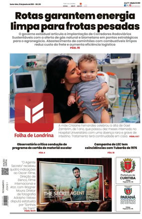 Cover of Folha de Londrina