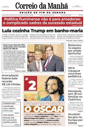 Cover of Jornal Correio da Manha