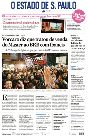 Cover of O Estado de S. Paulo