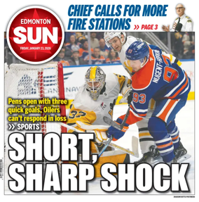 Cover of Edmonton Sun