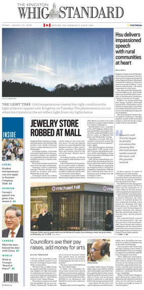 Cover of Kingston Whig-Standard