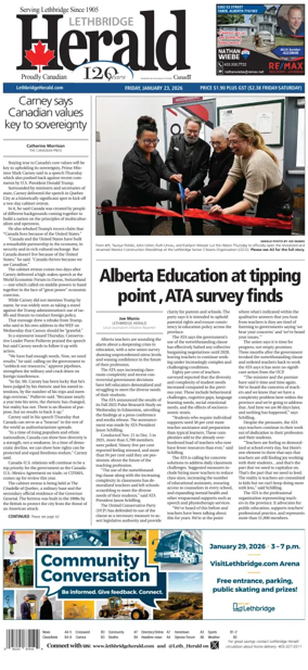 Cover of Lethbridge Herald