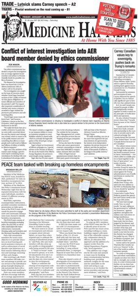 Cover of Medicine Hat News