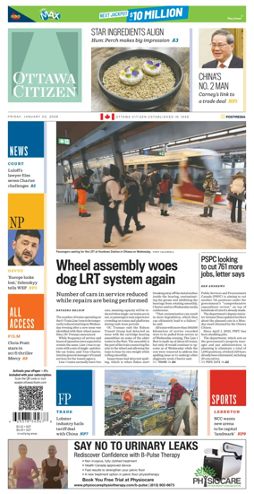 Cover of Ottawa Citizen