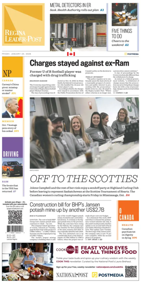 Cover of Regina Leader-Post